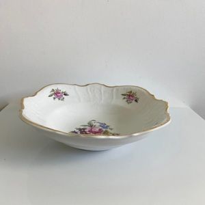 Bernadotte Porcelain 9" Bowl - Sonata - Czechoslovakia - Nice.